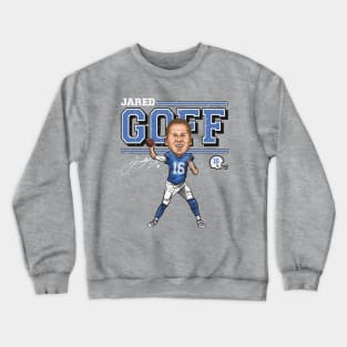 Jared Goff Detroit Cartoon Crewneck Sweatshirt